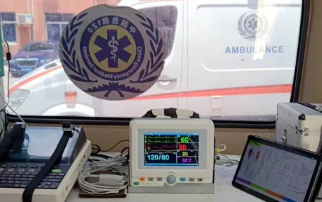 智能急救系统/迈心诺血氧-天荣医疗5G智慧型救护车的作用！
