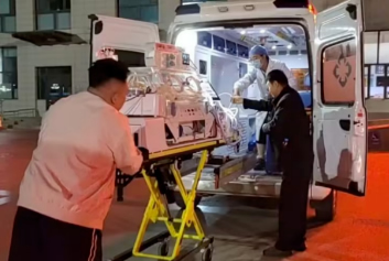 5G智慧型救护车/新生儿监护天荣医疗-宁夏妇女儿童医院创新开展危重新生儿5G转运技术，上车即入院