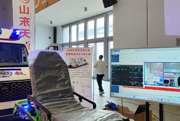 5G智慧型救护车/5G应急救援天荣医疗-智慧急救新纪元：天荣医疗携5G智慧急救方案亮相山东医博会