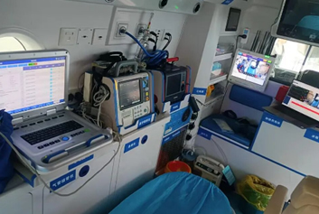 5G智慧型救护车/智慧急救系统天荣医疗-天荣智慧医疗5G医联网智慧屏应用案例展示！