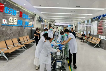 5G急诊急救/院前院内协同救治天荣医疗-惠山区人民医院急诊医学科用专业筑牢全域救援防线